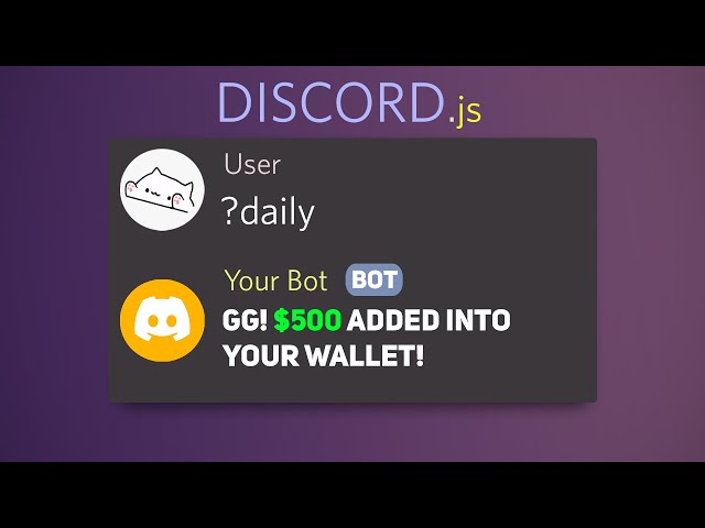 How to make a Daily command in Discord.js