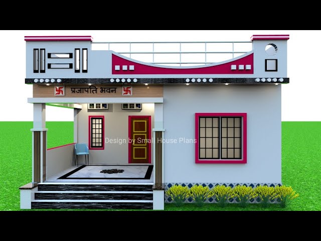 5 लाख मे 2 Bedroom House Plan, 25 by 30 Two Bedroom House Design, House Under 5 lakh