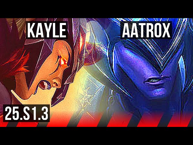 KAYLE vs AATROX (TOP) | 44k DMG | KR Diamond | 25.S1.3