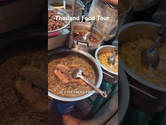 Thailand Food Tour & Night Market🇹🇭   #bangkok #foodie #foodtour #Thailand