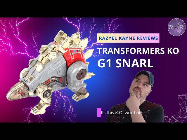 Toy Review - Transformers G1 KO: Snarl