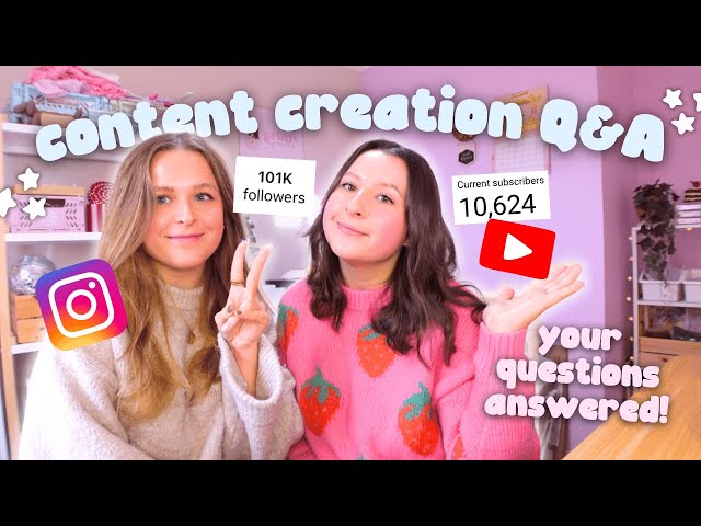 Content Creation Q&A with My Sister Jess! 🎬 Tips for Instagram & YouTube Creators