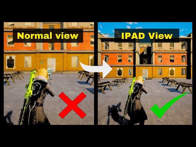 How to enable iPad view in BGMI / PUBG mobile emulator | Fix black bars issue | #pubgmobile #bgmi