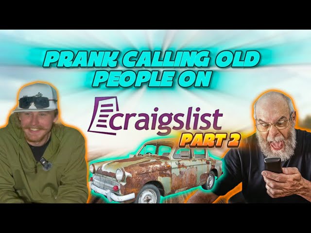 Prank Calling People On Craigslist PT 2