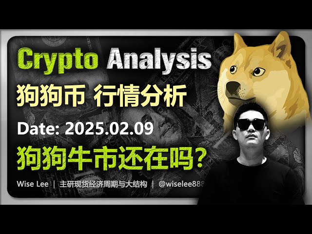 狗狗币行情分析2025.02.09 | 牛市还在吗 | Dogecoin | 狗币 | 狗狗幣 | 狗幣 | 比特币 | Bitcoin | 币圈 | 以太坊 | 加密货币 | 数字货币 | 虚拟币