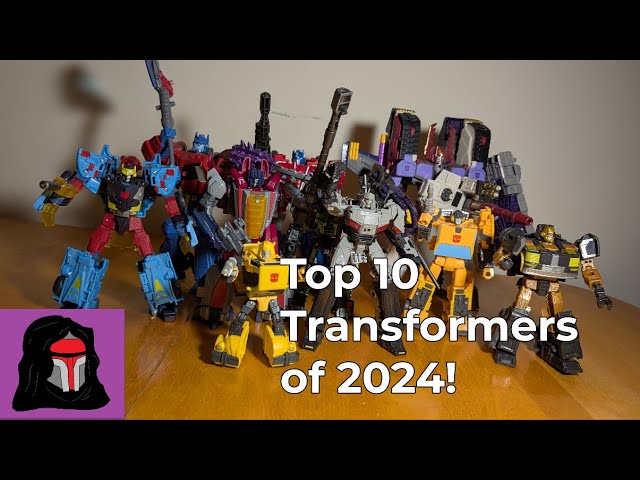 My Top 10 Transformers Figures of 2024!