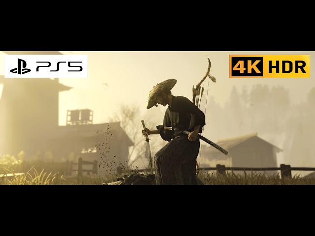 The Ghost is Born: A Name to Fear | Ghost Of Tsushima - PS5 4K Gameplay | Best Cutscene - 1