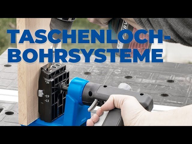 Kreg Taschenlochbohrsysteme | Pocket Hole Jigs | Taschenloch Bohrschablone