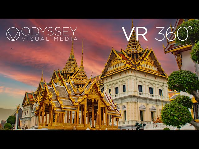 Thailand's Grand Palace Virtual Tour VR 360° Travel Experience Bangkok บางกอก ประเทศไทย