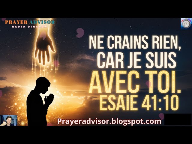 💪 Ne Crains Rien, Car Je Suis Avec Toi - ✨Ne Promène Pas Des Regards Inquiets | Ésaïe 41:10 📖