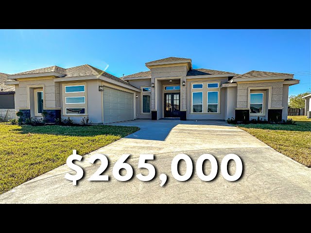 AFFORDABLE LUXURY CUSTOM HOUSE TOUR IN TEXAS UNDER $300,000 | 3 BED | 2 BATH | 2 CAR | 1756 SQFT