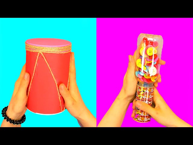 DIY Drum crafts with paper || Crafts for kids || Beecrafts#shorts​