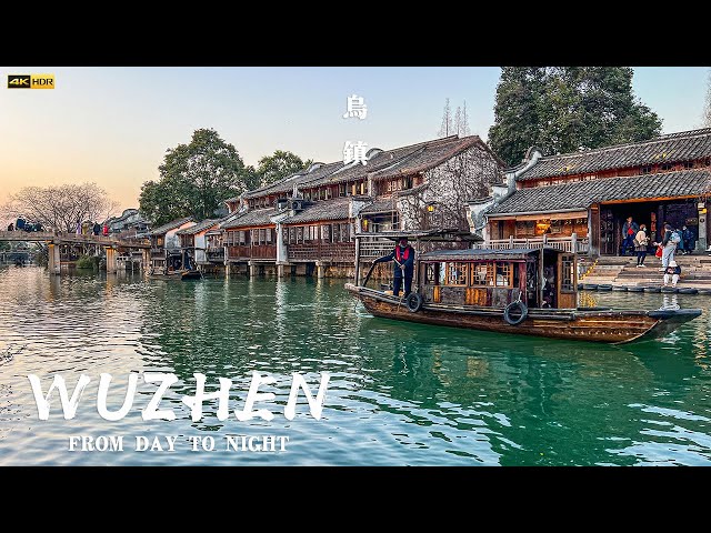 China's Most Beautiful Jiangnan Ancient Town Wuzhen Walking Tour｜4K HDR