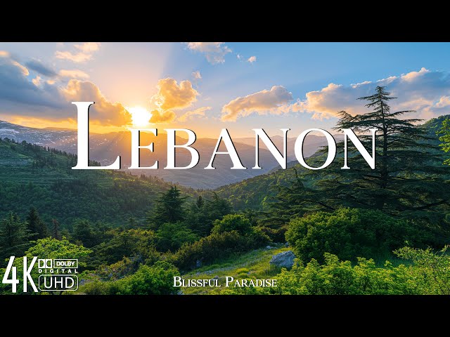 Lebanon 4K - Relaxing Music with Beautiful Natural Landscape - Amazing Nature