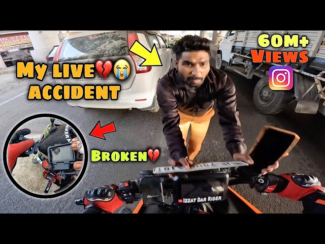 Hyper Ride Goes Wrong😰||Gopro Tut Gya💔||Race Lag Gai