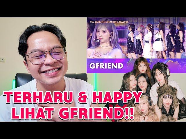 GFRIEND FULL PERFORMANCE @GOLDEN Disc Awards 2025 REACTION!!