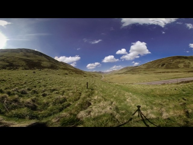 Scottish Highlands Landscape - 360 Video [Royalty Free Stock Footage] $350 [4K VR Stereoscopic 3D]