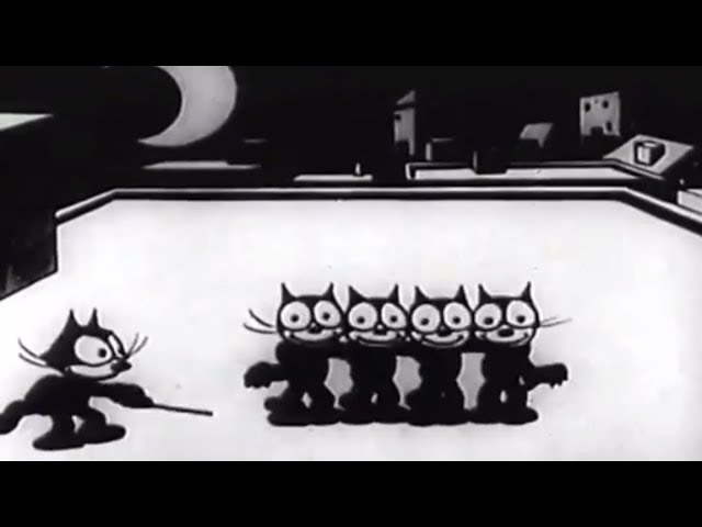 Felix the Cat - Forty Winks 😼 Classic Cartoon