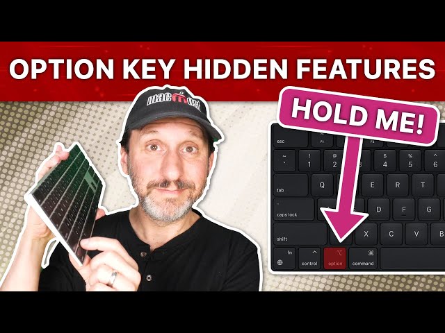 50 Mac Features Hidden Behind the Option Key