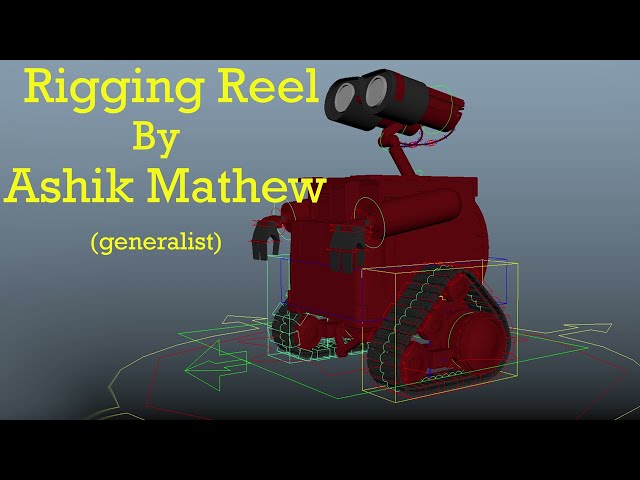 Rigging Showreel  Wall-E