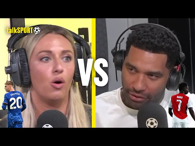 Jermaine Pennant DISAGREES With Abbi Summers Over Foden, Saka Or Palmer DEBATE!🤔👀 | talkSPORT