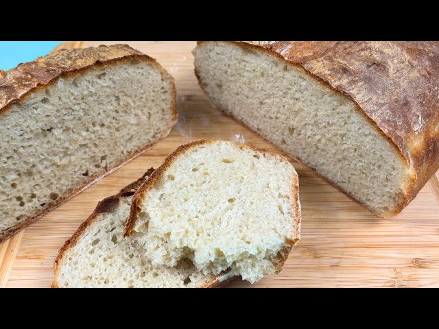 Grandmother's secret recipe! No knead bread | Healthy recipe