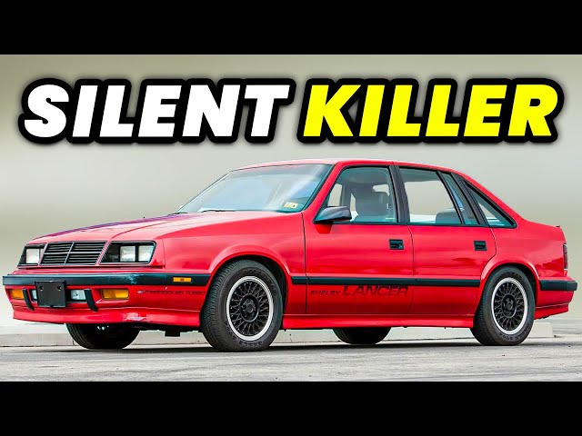 8 FASTEST Sleeper Cars Of The 1980s