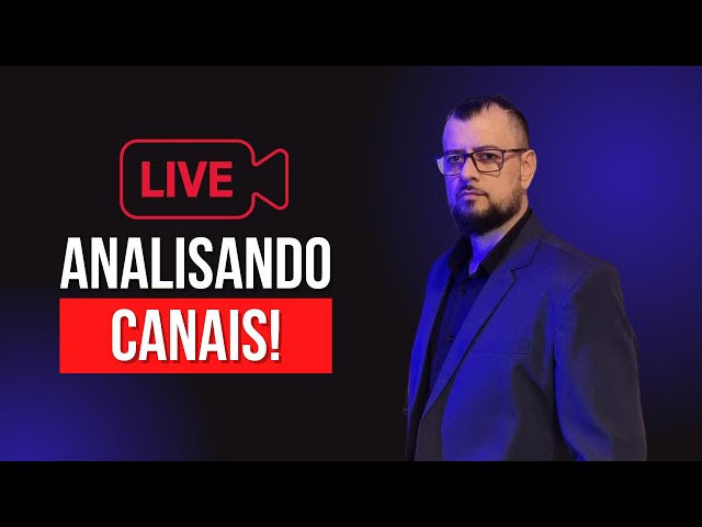 LIVE 12/10/22 - Analisando Canais | Crescer no Youtube