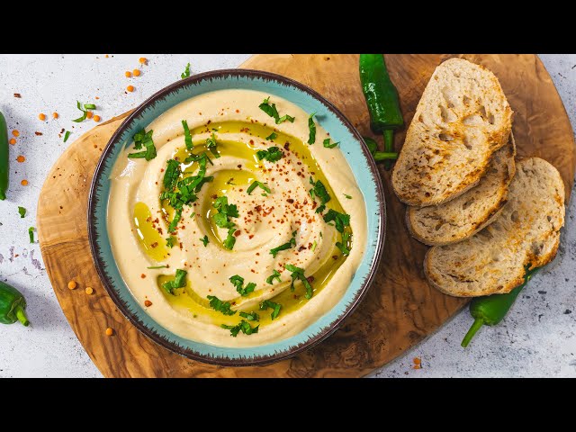 Red Lentil Hummus: Healthy + Protein-Packed 💚 (the alternative to chickpeas)