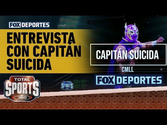 🔥💪 ¡CAPITÁN SUICIDA Y SU PASIÓN POR LA LUCHA LIBRE! Entrevista exclusiva  | Total Sports