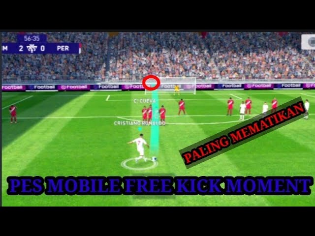 BEST MOMENT FREE KICK || PALING MEMATIKAN|| KYO2D VERSION || PES MOBILE