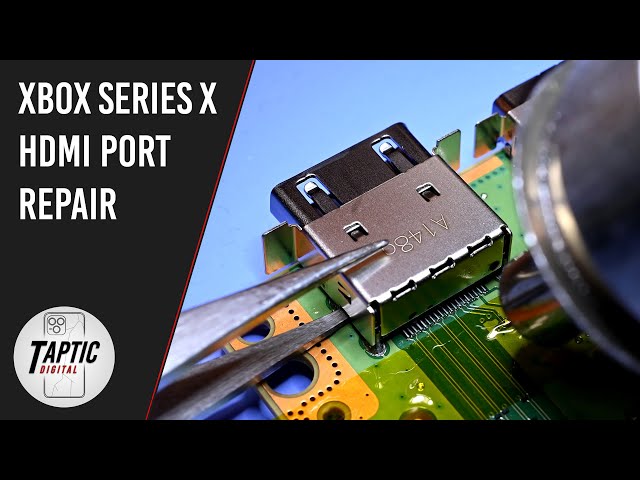 This Xbox Series X HDMI port is destroyed, here's how to fix it