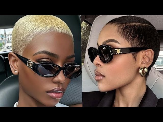 cute hairstyles for short hair black women #blackhairstyles