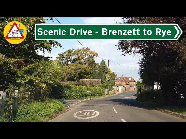 Experience one of the nicer Scenic Drives in East Sussex from Brenzett to Rye.