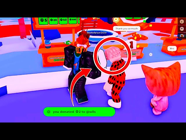 Roblox Plz Donate Reaction