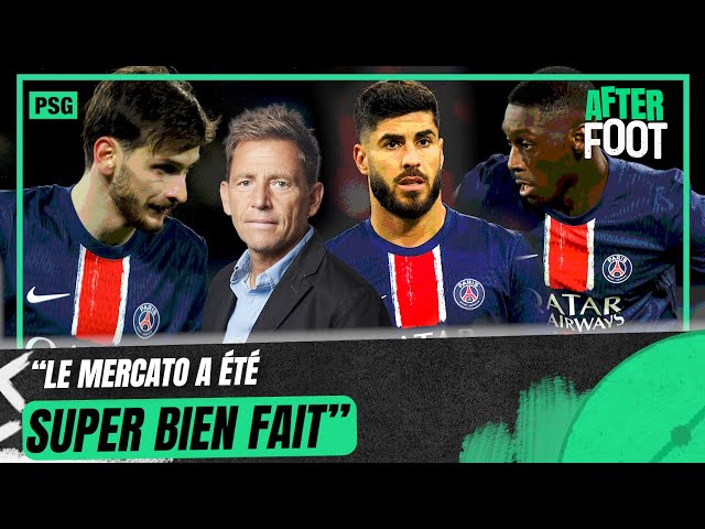 PSG : "Le mercato a été super bien fait" valide Riolo