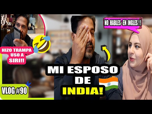 24 HORAS HABLANDO ESPAÑOL EN INDIA CON MI ESPOSO