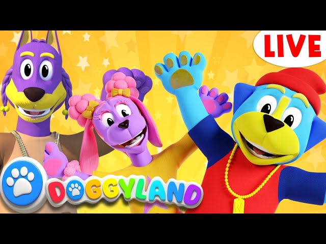 Doggyland LIVE 🔴 Kids Cartoons, Music & Nursery Rhymes