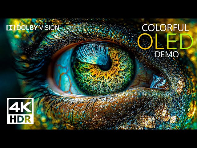 COLORFUL OLED 4K HDR 60 fps Dolby Vision (4K Video)