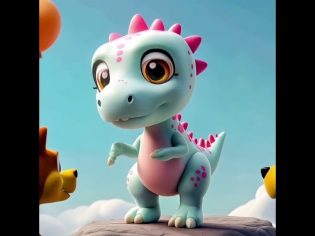 Baby Dinosaur Kids Song #shorts