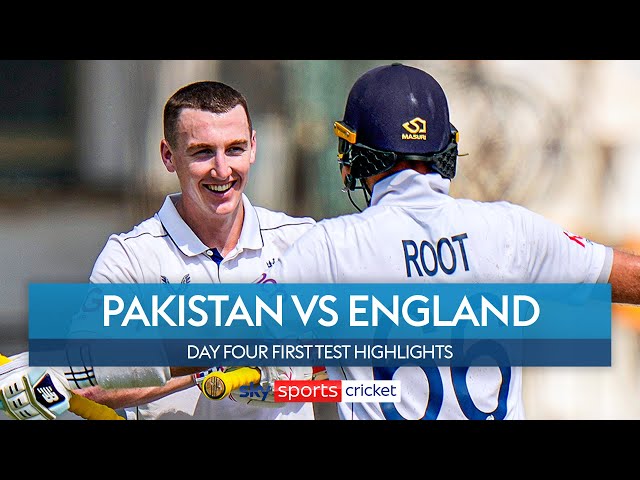 Brook hits 300 for RECORD-BREAKING England 🤩 | Pakistan vs England | Day Four First Test Highlights