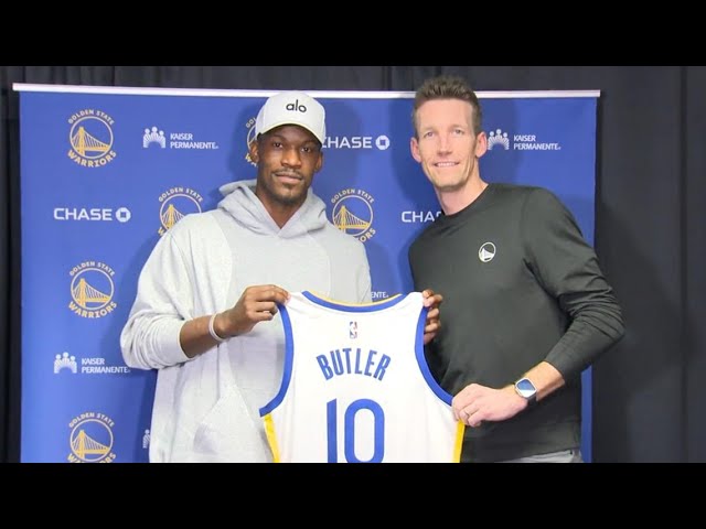 Jimmy Butler Golden State Warriors full introductory press conference (Feb. 6, 2025)