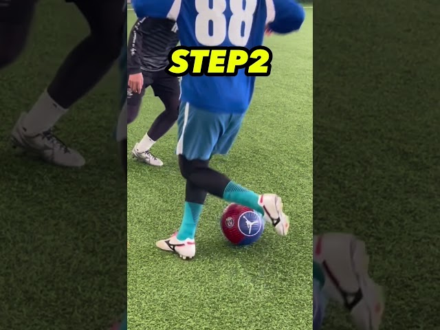 football skill tutorial ⚽️#football #soccerskills #soccer #neymar