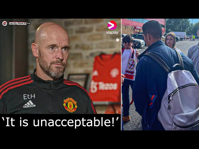 Ten Hag Interview: He's Angry With Ronaldo & Others Leaving Old Trafford..."It Is Unacceptable!"