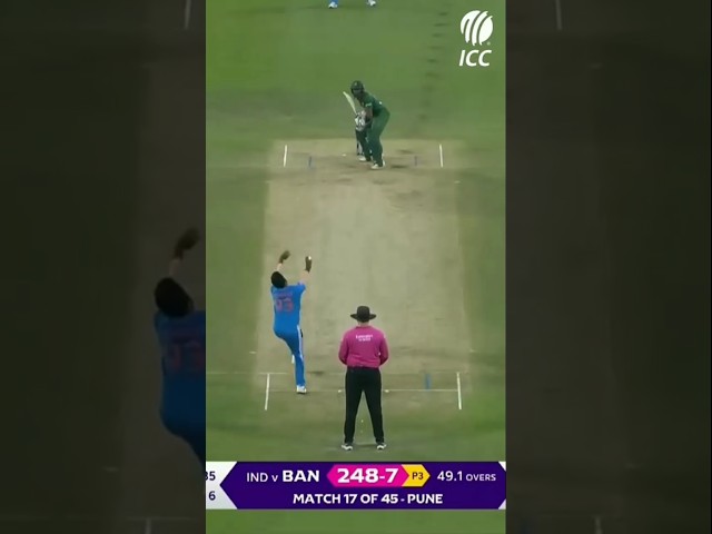 Perfect yorker by jasprit bumrah #cricket #indiancaptain #indiancricketheroes #ipl #kohlicaptaincy