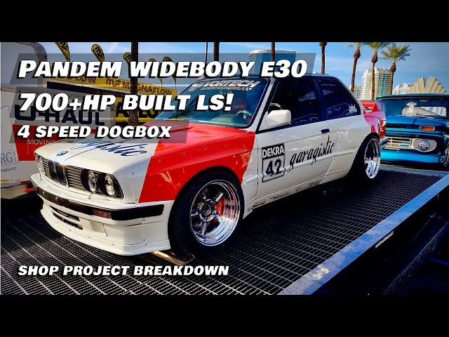 Pandem 700+hp Supercharged LS E30 Project Breakdown! | DAY AT THE SHOP!