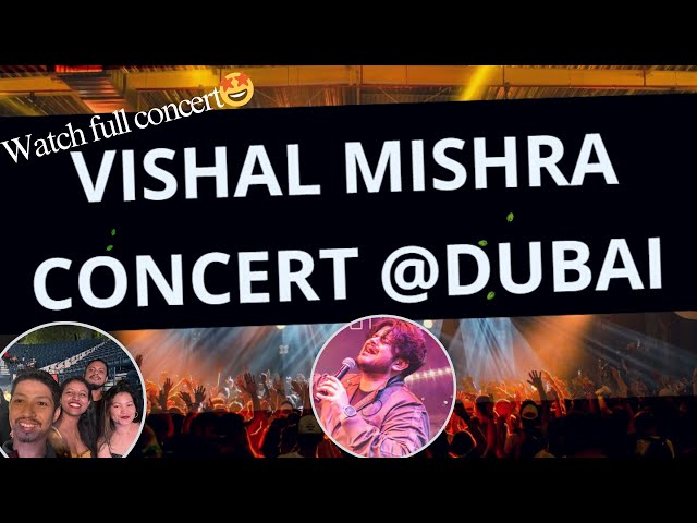 Vishal Mishra Takes Dubai by Storm: Our Live Concert Experience | Vishal Mishra Dubai concert