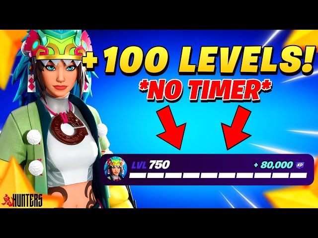 *No Timer* GAME BREAKING FORTNITE XP GLITCH Map to LEVEL UP FAST!