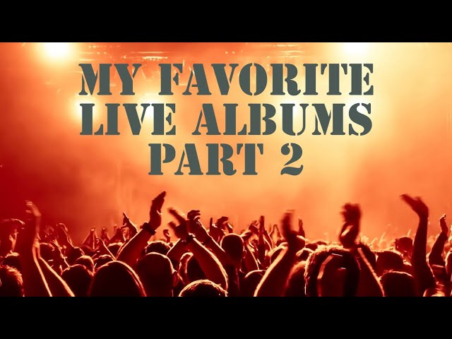 MY Top Twenty Favorite Live Albums Part 2 #vinylcommunity #records