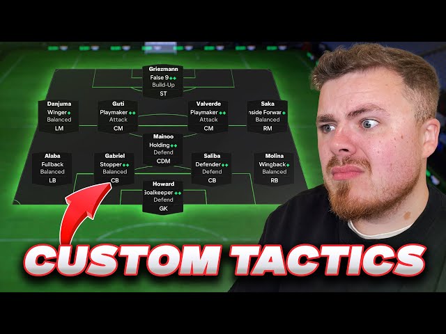 This Formation CHANGED MY GAME! 😍 EA FC 25 Meta Custom Tactics